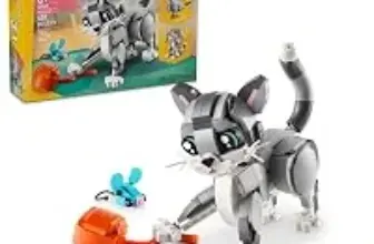 Lego Creator 3-in-1 Playful Cat Building Toy – 407 Pieces – $19.99