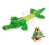 Letsmeet Large Squeaky Alligator Dog Toy Now $5.99