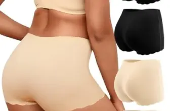 LEVAO Seamless Boyshort Underwear 4-Pack for $8.49