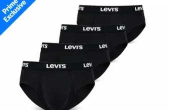 Levi’s Men’s Solid Basic Briefs 4-Pack for $16.99