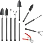 Lilyvane 5-Piece Garden Tool Set with Extensions for $9.99