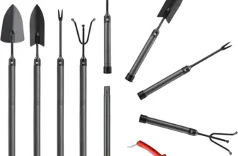 Lilyvane 5-Piece Garden Tool Set with Extensions for $9.99