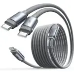 Lisen 2-in-1 6″ 140W Dual Split USB-C Cable for $12.99