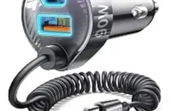 Lisen 90W USB-C Car Charger – Fast Charging for $7.99
