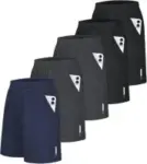 Little Beauty 9″ Fast Dry Men’s Athletic Shorts (5-Pack) for $17.49