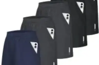 Little Beauty 9″ Fast Dry Men’s Athletic Shorts (5-Pack) for $17.49