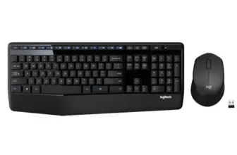 Logitech MK345 Wireless Keyboard and Mouse Combo – $17.32