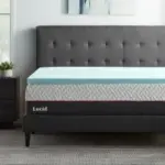 Lucid 2″ Cooling Gel and Aloe Memory Foam Mattress Topper Twin for $16.94