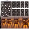 Lyeasw Solar Fence Lights (8-Pack) Now $17.49