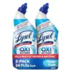 2-Pack Lysol Toilet Bowl Cleaner Gel (24-Oz each) – Ocean Fresh for $3.72