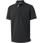 M Maelreg Heather Pocket Moisture Wicking Golf Shirts for $9.97