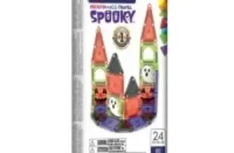 Magna-Tiles microMAGS Spooky Travel Magnetic Building Set (24-Piece) for $13.99