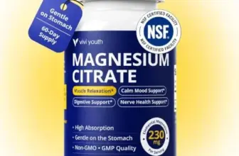 Magnesium Citrate 230mg – 120 Capsules for $1.79