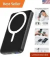 Magsafe Power Bank 10000mAh Slim Magnetic Charger – $38.72