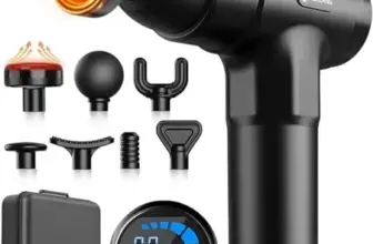 Massage Gun with Heat – Deep Tissue Muscle Massager for $22.79