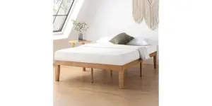 Mellow Naturalista Classic Queen 16″ Solid Wood Platform Bed – Now $54.39