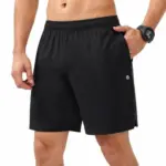 Men’s Athletic Shorts with Zipper Pockets for $9.95