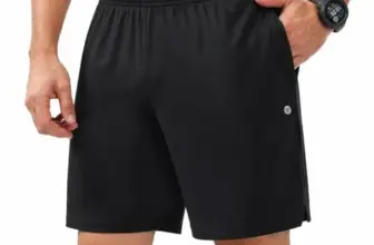 Men’s Athletic Shorts with Zipper Pockets for $9.95