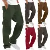 Men’s Baggy Cargo Hiking Pants with Pockets for $14.30
