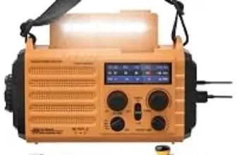 Mesqool NOAA Weather Radio with Phone Charger – $18.46