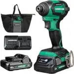 Metabo HPT 18V Brushless Impact Driver Kit – 3100 RPM – $74.92