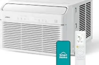 Midea 8000 BTU Smart Inverter Window Air Conditioner – $305.99
