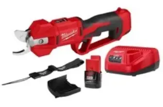 Milwaukee 2534-21 M12 12V Brushless Cordless Pruning Shears Kit – $134.40