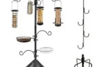 Mixxidea 94″ Bird Feeding Pole with Squirrel Baffle for $29.63