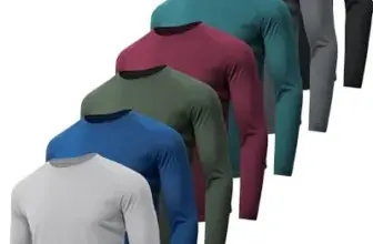 MLYENX Quick Dry Long Sleeve Shirts for Men – 7 Pack for $29.99