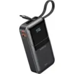 MOKiN 10000mAh 30W Portable Power Bank with Built-in Cable for $11.49
