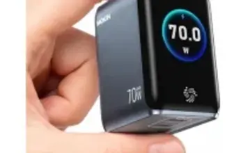 Mokin 70W Smart Display 3-Port Mini USB-C Charger for $24.99