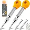 Mulwark 5” Adjustable Impact Automatic Center Punch Set (2-Pack) for $8.39