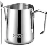 NewGf 350ml Stainless Steel Milk Frothing Pitcher for $12.49