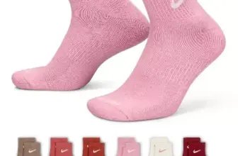 Nike Dri-FIT Everyday Plus Cushioned Ankle Socks – 6 Pairs for $14.98