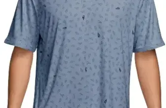 Nike Men’s Par Dri-FIT Shoe Print Golf Polo Now $23.98