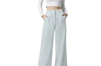 OctMoon Women’s Stretchy Straight Leg Dress Pants for $12.99