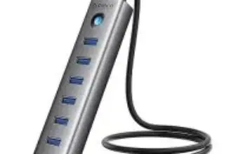 Orico 7-Port USB 3.0 Hub with 1.64Ft Cable for $9.87