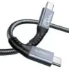 Orico 6.56′ USB-C to USB-C Cable with 40Gbps Speed and 100W Charging for $14.24