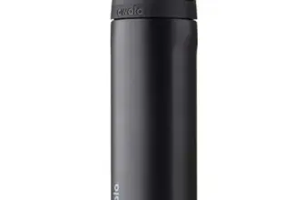 Owala FreeSip 24-Oz Insulated Stainless Steel Water Bottle – Black for $22.48