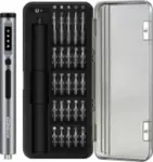 Phyoneer 25-in-1 Rechargeable Magnetic Ratchet Screwdriver Set for $16.99