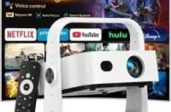 Pignynt 1920×1080 Projector with 3000 ANSI Lumens for $89.89