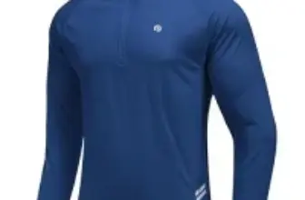Pinspark Men’s Quarter Zip Golf Pullover Sweatshirt for $8.99