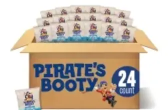 Pirate’s Booty Aged White Cheddar Cheese Puffs (24-Pack) for $6.66