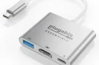 Plugable 100W USB-C to HDMI Adapter for $9.99 – 4K@60Hz Support