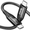 Plugable 3.3′ USB-C 3.2 Gen 2X2 Monitor Cable for $6.99