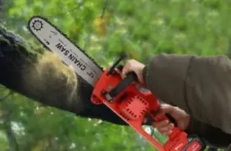 12 Inch Cordless Electric Chainsaw with Battery & Charger – $61.06