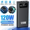 Portable 50000mAh Power Bank with 120W Output – $26.99
