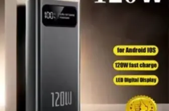 Fast Charging Power Bank 50000mAh 120W – $25.99