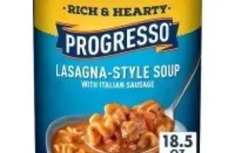 Progresso Rich & Hearty Lasagna-Style Canned Soup 18.5oz for $1.58