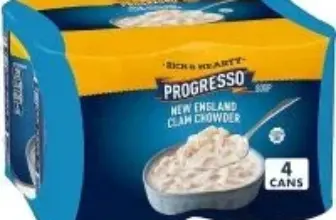 Progresso Rich & Hearty New England Clam Chowder 4-Pack for $7.52